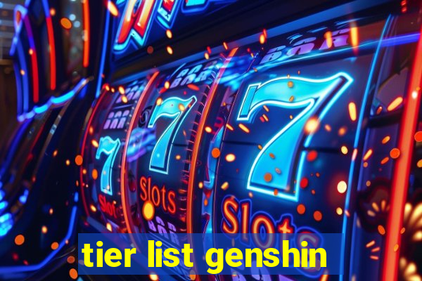 tier list genshin